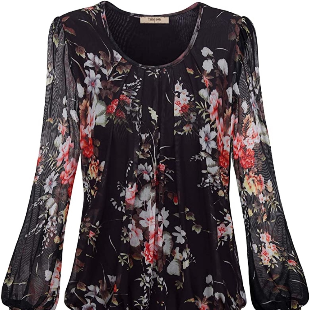 Timeson Floral Blouse